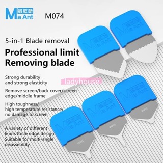 原裝全新 MaAnt M074 螢幕拆裝撬片刀片手機維修套件拆機撬片曲面屏適用於 iPhone 適用於 Android