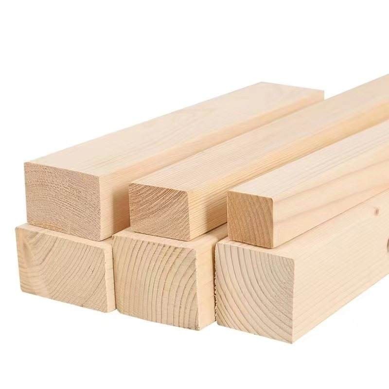 🚚免運🚚 松木條訂製原始木板DIY手工實木材質龍骨立柱隔間拋光木方木條板