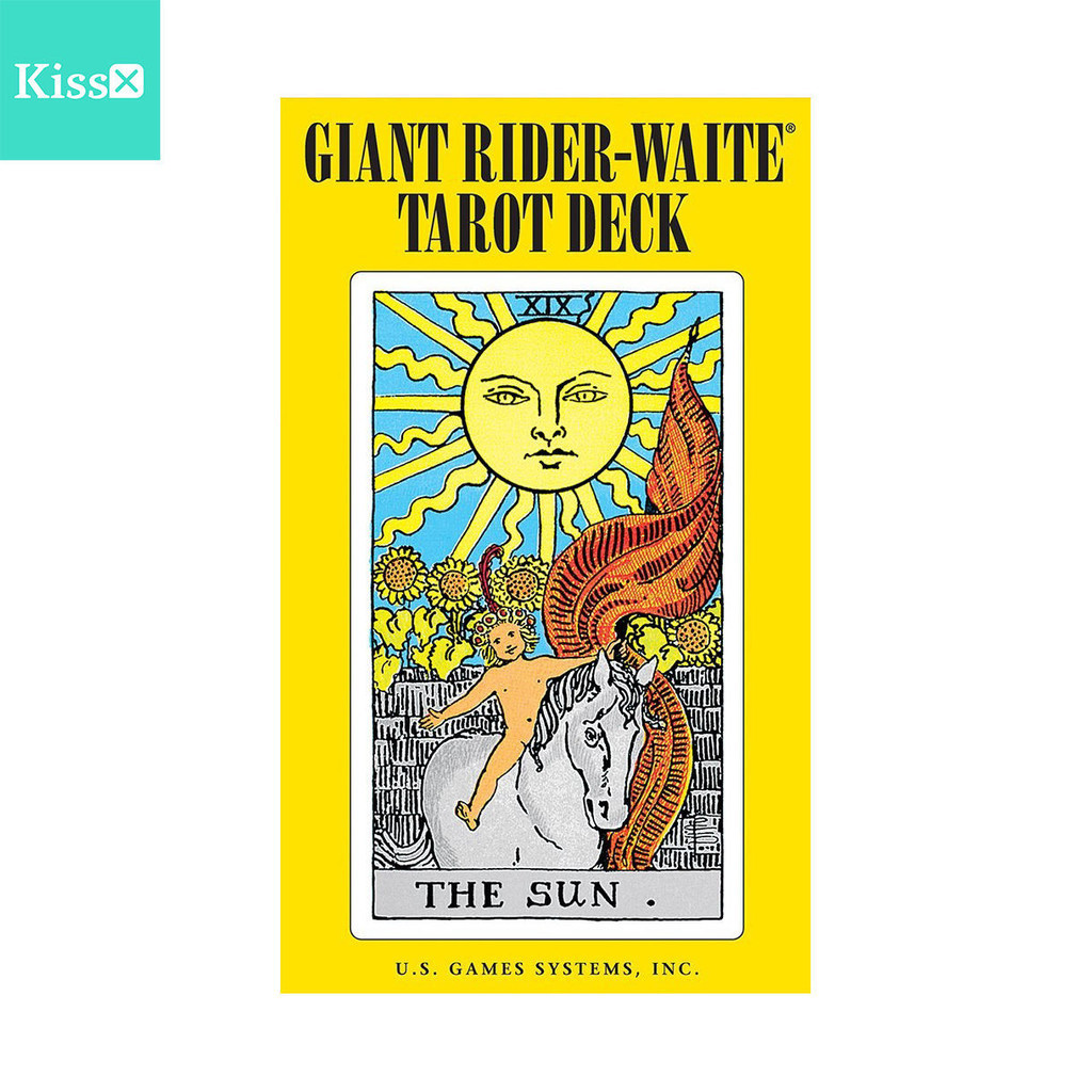 ♞,♘【現貨】進口正版 大版韋特卡牌 Giant Rider Waite Tarot