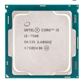 ♞,♘英特爾 Intel Cpu I5-7500 3.4GHZ 4 核/4 線程 65W 插槽 1151 / 插槽 H4