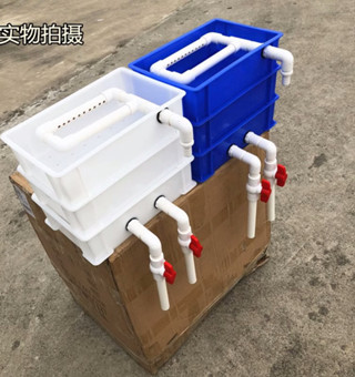 現貨速發 自製龜箱魚缸過濾盒滴流盒水族箱上濾diy週轉箱淨水濾器過濾器