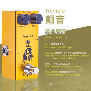 單顆效果器電吉他效果器合唱效果器顫音效果器貝斯效果器小巧便攜失真效果器超載效果器延遲效果器