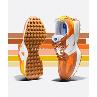 紐巴倫 New Balance 327 橙紅橙白中性慢跑鞋休閒鞋 MS327CLA
