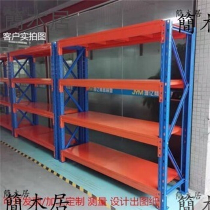 🔥簡木居🔥   加厚重型模具置物架倉儲可調節多層金屬貨架倉庫儲物架可移動