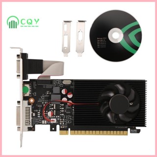 ♞,♘,♙Gt730 4GB DDR3 128Bit 顯示卡,帶相容 VGA DVI 埠辦公/家庭辦公顯卡