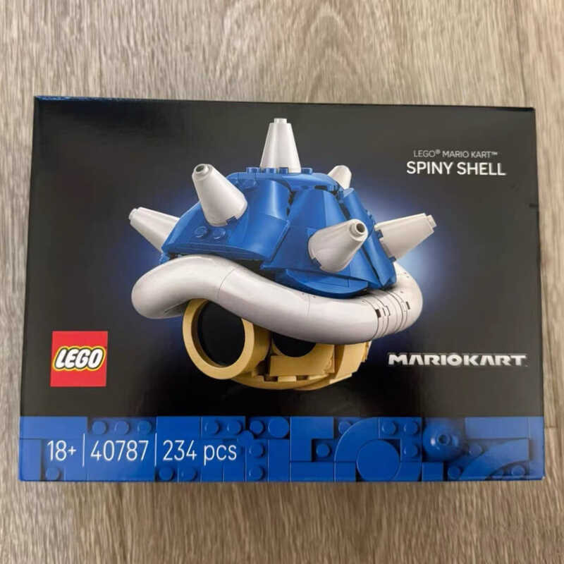 LEGO樂高40787超級馬力歐系列 馬力歐卡丁車™:刺刺龜殼拼搭積木