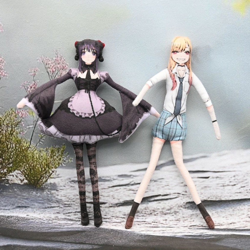 Trove 戀上換裝娃娃 搞笑抽象人偶 喜多川海夢 骨架可動 擺造型 宅 戀上換裝娃娃周邊 二次元 更衣人偶墜入愛河