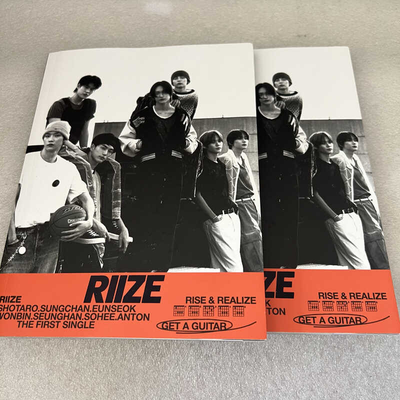 RIIZE海報 應援海報 RIIZE周邊 H147 RIIZE – Get A Guitar 韓版拆封 無卡 有海報