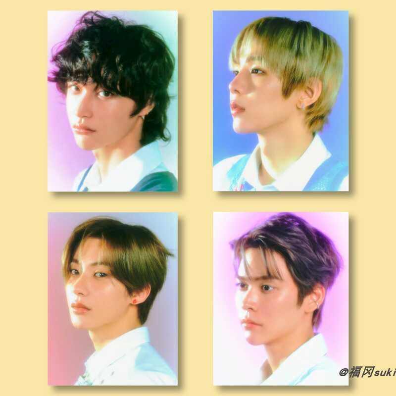 應援海報 RIIZE海報 RIIZE周邊 RIIZE海報墻貼 Lucky專輯封面周邊同款照片房間臥室裝飾畫(二) 50c