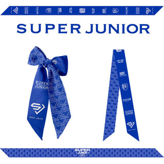 super junior 周邊 自製super junior明星演唱會周邊應援絲巾綁包包手柄絲巾發帶 5a7