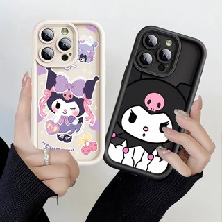 Hello Kitty 可愛 Kuromi 手機殼適用於 iPhone 13 16 Pro Max 14 Plus 15