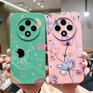 Oppo Reno12F Reno 12F Bumper Capa 手機殼 Oppo Reno12 F 外殼可愛宇航員高