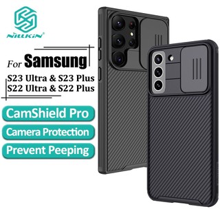 ♞SAMSUNG Nillkin CamShield 手機殼三星 S25 Ultra S24 Ultra S23 Ult