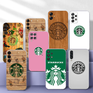 STARBUCKS SAMSUNG 柔軟透明手機殼三星 Note 8 9 Note 10 Lite 10 Plus No