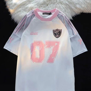 【球衣定製名稱】白色球衣 Oversized Style T 恤球衣 coquette