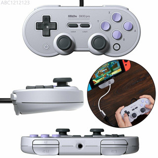 8Bitdo SN30 PRO USB有線遊戲手柄，用於NS Switch PC Androi
