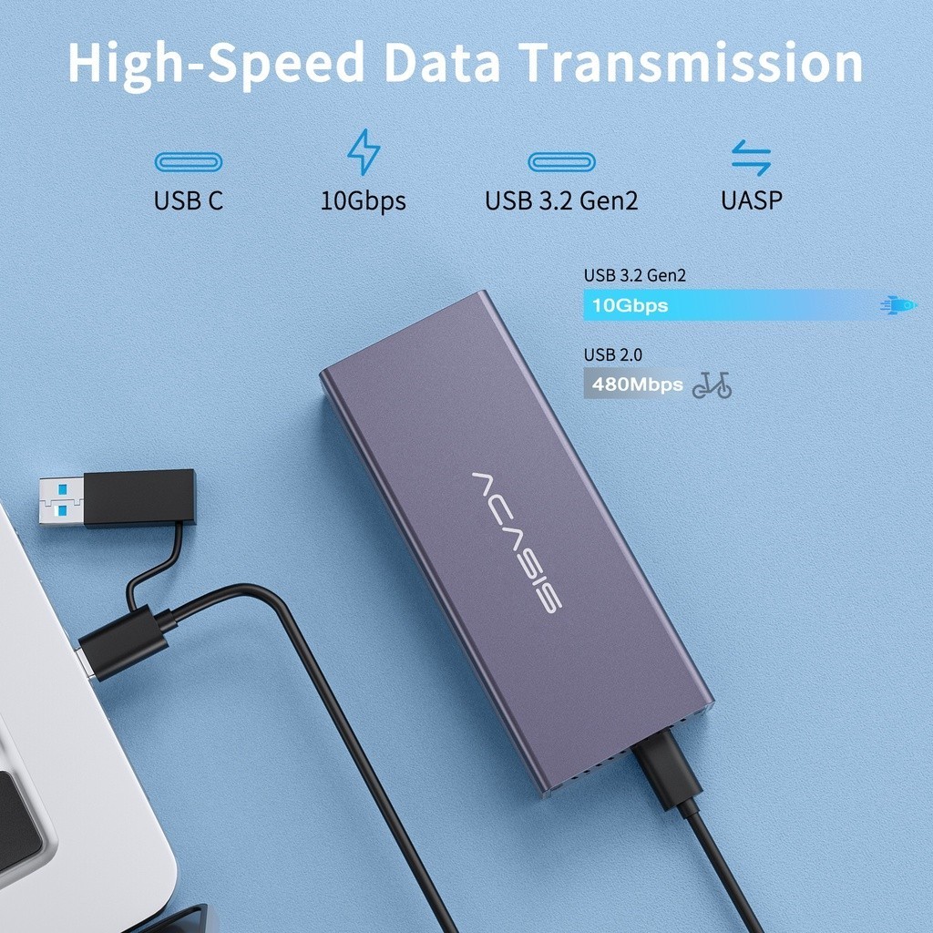 ♞,,【】ACASIS 蘋果MacBook PRO/AIR 硬碟盒 SSD 12 + 16針 蘋果硬碟外接盒 硬碟轉