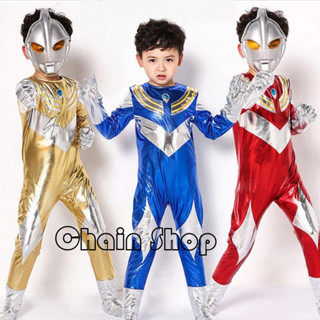 【ChainBaby】 2025萬聖節 兒童派對cosplay服裝奧特曼超人蜘蛛俠