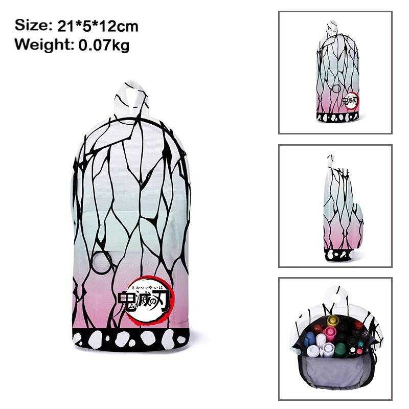 鬼滅之刃筆袋 鬼滅之刃周邊 鉛筆袋 學生禮物 新鬼滅之刃學生筆袋動漫Demon Slayer蝴蝶忍文具鉛筆袋周邊 542