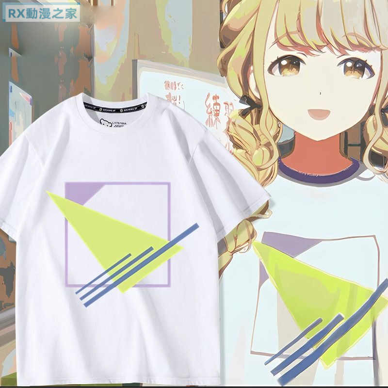 免運 學園偶像大師周邊藤田琴音cos皮卡丘短袖T卹二次元夏季痛衣服 短袖T恤女 短袖上衣 大尺碼上衣 圓領上衣 動漫衣服