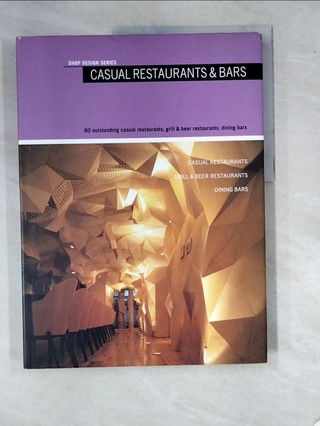 Casual restaurants & bars : 60 outstanding c【T8／建築_SAW】書寶二手書