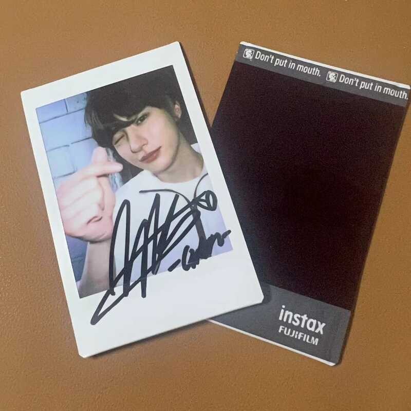 RIIZE小卡 RIIZE周邊 收藏 李燦榮anton簽名照riize簽名照同款親簽周邊保真應援時尚禮物小卡 4be