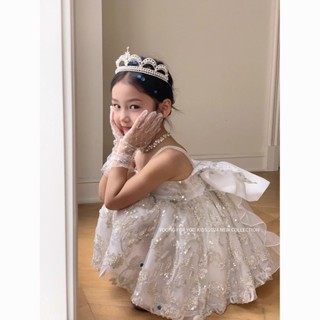 免運❥ 女童高階禮服 公主裙 兒童生日主持人花童婚禮 鋼琴演奏 八音盒 洛麗塔 連衣裙 婚紗公主裙 生日禮服