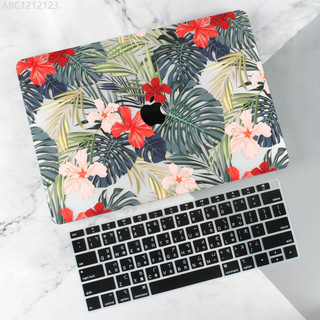 蘋筆電電腦殼 2021 MacBook Air Pro 13 M1 Ins風 棕櫚葉子贈