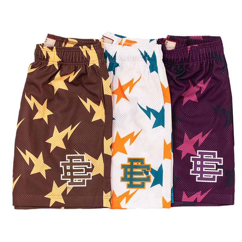 2024 Eric Emanuel EE Basic Shorts男式休閒短褲fiess運動褲夏季健身房鍛鍊男式女版經典