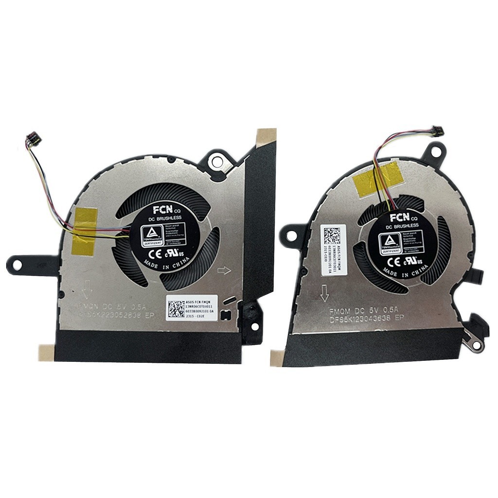♞,♘,♙全新 CPU 和 GPU 風扇適用於華碩 13 GV301 GV301Q GV301QC GV301QE GV