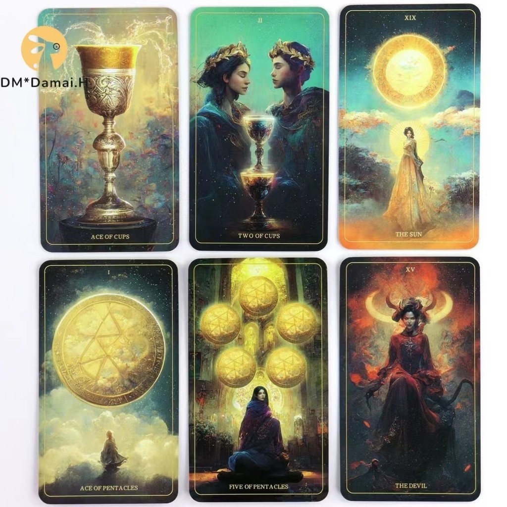 英文版 The Harmony Tarot Deck 新版和諧塔羅牌