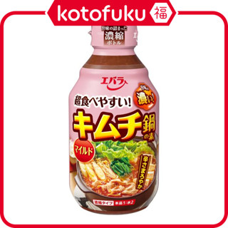 日本 Ebara荏原 泡菜火鍋湯底 溫和風味 300mL 1瓶