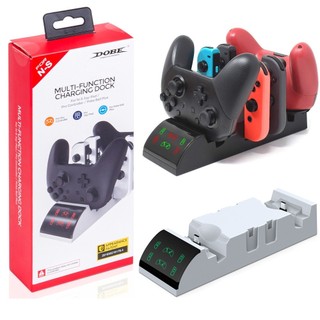 【】Switch OLED六合一座充NS JOYCON/PRO手柄 精靈球充