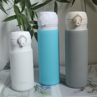 矽膠杯套膳魔師350/500ml保溫杯杯套水杯保護套防摔透明全包6.5cm