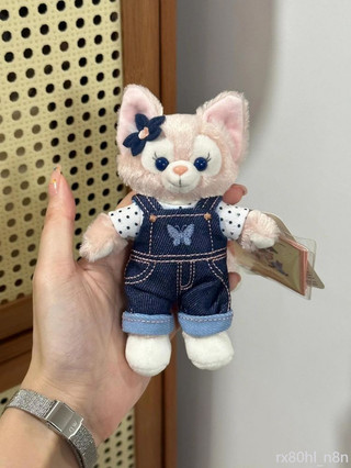 牛仔玲娜貝兒星黛露達菲雪莉玫女生包包掛件鑰匙扣玩偶公仔