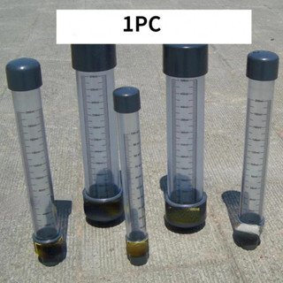 1PC DN15 UPVC 流量校準柱流量計用於液體轉子表透明塑膠流量計工具
