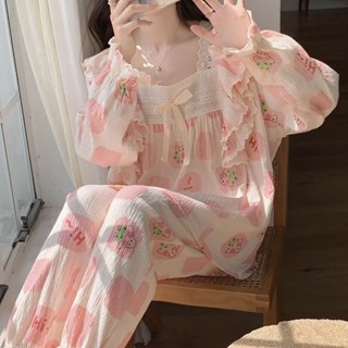 免運實拍😊女裝 冬天睡衣 珊瑚絨睡衣 保暖睡衣 冬季法蘭絨 秋冬家居服 女士睡衣 睡衣 家居服 睡衣 暖暖套裝