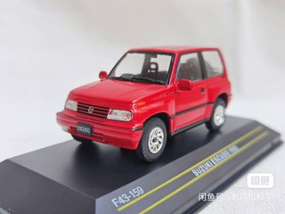 FIRST 1/43 SUZUKI ESCUDO 1992鈴木越野車模型 合金 紅色