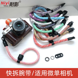 耐影相機復古腕帶適用於徠卡相機富士X100T XA5 XT30 XS10索尼A60