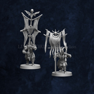 【DND】 霍比特人魔戒剛達巴德獸人旗手第三方戰棋樹脂桌遊跑團模型手辦