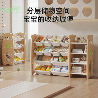 貨到付款💕 【多彩選擇】寶寶兒童玩具架落地多層收納置物架家用分類整理儲物櫃