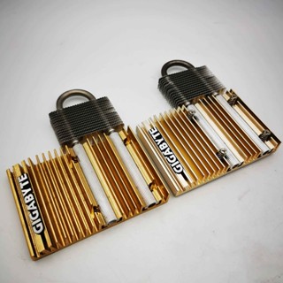 顯卡替換風扇 散熱扇' 技嘉代工熱管散熱片/器48X48mm孔距被動式DIY晶片散熱器全新