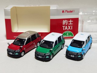 M1 1:64 豐田香港計程車計程車合金模型 TOYOTA COMFORT TAXI 28