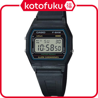 日本 CASIO卡西歐 手錶 數位手錶 生活防水 黑色 F-84W-1QJH