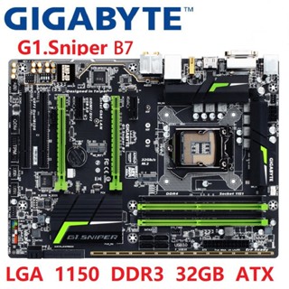 ♞英特爾 技嘉 G1. Sniper B7 socket1151 ddr4 主機板intel 6 th 7代 二手主機板