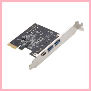 ♞,♘,♙,Ymyl PCIE PCI 適用於 Express 轉 USB 3 1 Type-C 2 埠 USB 3