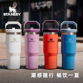 INS爆款 STANLEY史丹利 網紅杯 拎拎杯 隨手杯 保溫杯30oz提手蓋吸管 冰霸杯
