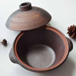 免運【現貨】廠家直銷 萬古燒砂鍋 日本進口萬古燒小土鍋復古 一人飯鍋煮粥煲湯拉麵砂鍋輔食鍋家用