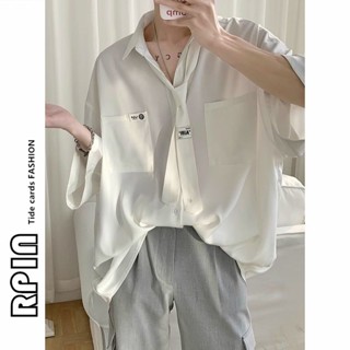 【臺灣出貨】 【9.4萬人收藏】RPIN大碼胖m1.0-150.0kg夏季薄款寬鬆Polo領減齡上衣法式短袖男女襯衣