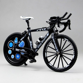 1/8合金腳踏車模型 迷你山地腳踏車 模型拆卸彎把賽玩具車